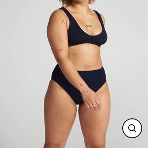 youswim Eva High Waist Two Piece in Ink BNWT New w/ tags, one size US 2-14 Swim